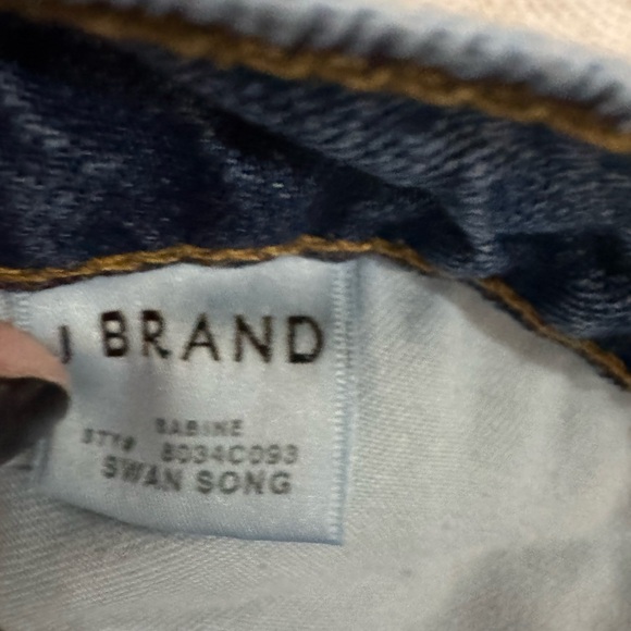 J Brand Women's Straight Blue Jeans Size 31 - Picture 3 of 5